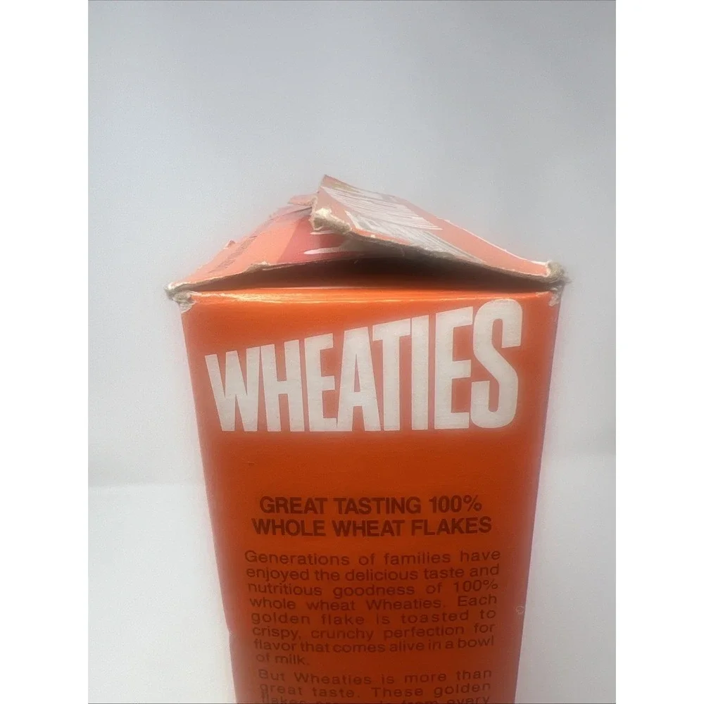 1985 Mary Lou Retton Wheaties Cereal Box General Mills Vintage Olympics Empty